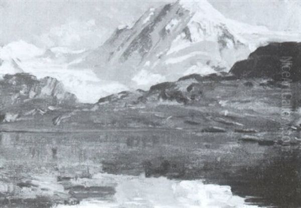 Snow-covered Mountains - view 1