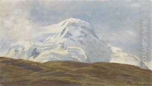 Blick Auf Den Liskamm by Blanche Berthoud