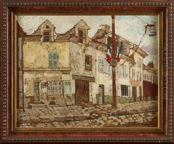 French Street Scene On Bastille Day - view 1