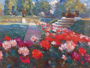 Jardin Fleuri by Rene (Ribet) Berti