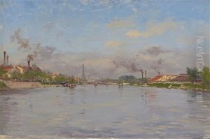 Bords De La Seine, A Billancourt Bords De La Seine, A Billancourt