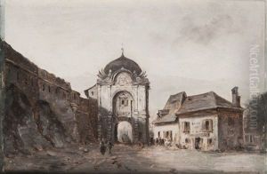 Grenoble. La Porte De France.