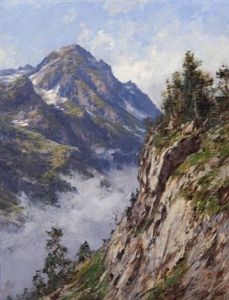Brume Dans Les Gorges De La Romanche