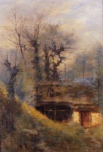 La Maison Dans La Foret by Charles Alexandre Bertier