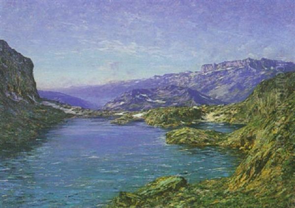 Le Lac Cornu (chamonix) - view 1