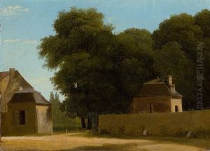 Eingang Des Parks Von Saint-cloud