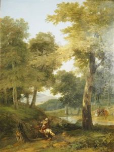 Scene De Chasse A Courre A La Renaissance