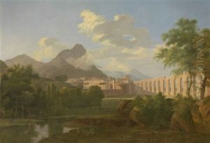 Veduta Della Campagna Lucchese by Jean Victor Bertin