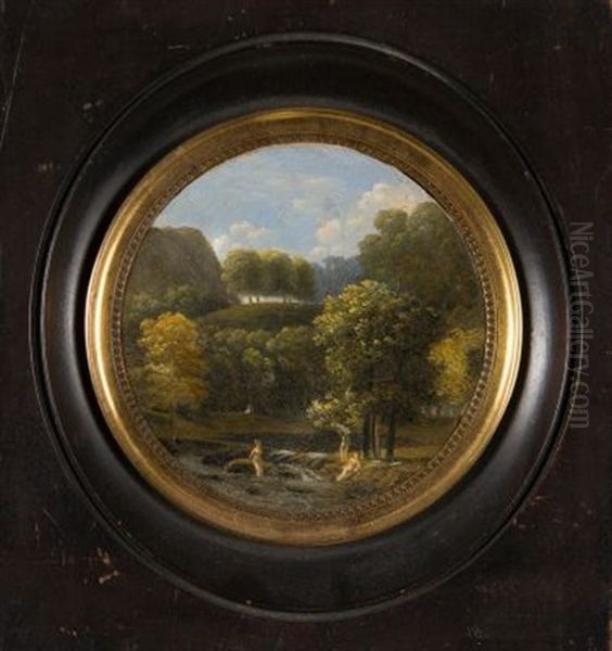 Arkadische Landschaft Mit Drei Wassernymphen - view 1