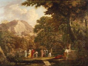 Das Orakel Von Delphi by Jean Victor Bertin