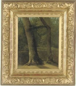 Two Trees by Jean Victor Bertin