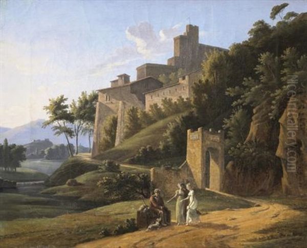 Paysage Avec Promeneur - view 1