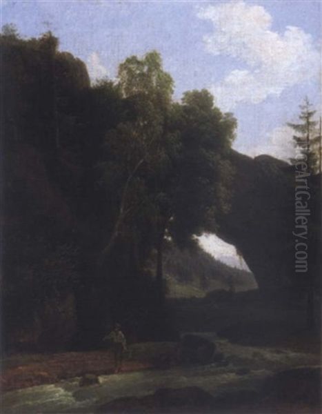 Landscape With A Young Fisherman - view 1