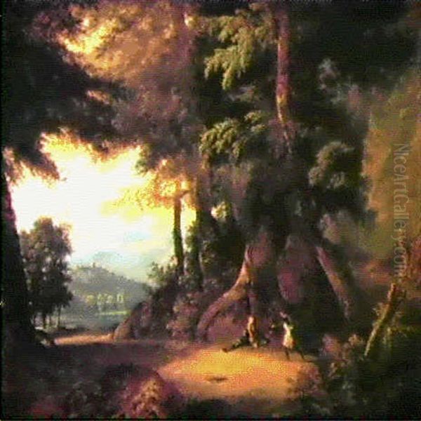Clorinde Et Tancrede Dans La Foret - view 1