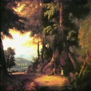 Clorinde Et Tancrede Dans La Foret