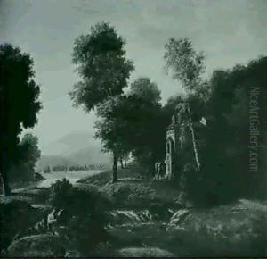 Paysage Compose by Jean Victor Bertin
