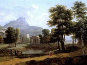 Paysage by Jean Victor Bertin