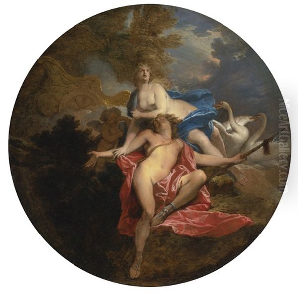 The Death Of Adonis by Nicolas Bertin