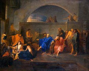 La Mort De Socrate by Nicolas Bertin