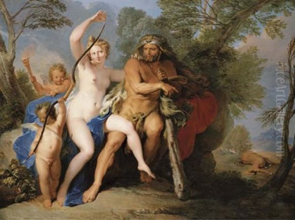 Hercules And Dejaneira - view 1