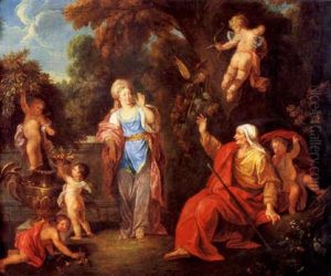 Vertumne Et Pomone by Nicolas Bertin