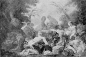 The Israelites Returning To The Promised Land by Nicolas Bertin