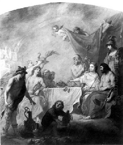 The Feast Of The Gods by Nicolas Bertin