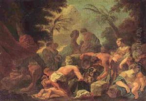 The Israelites Returning To The Promised Land by Nicolas Bertin
