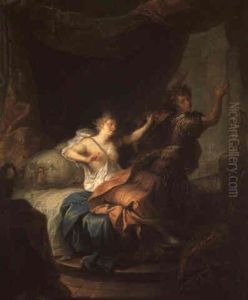 Joseph Et La Femme De Putiphar by Nicolas Bertin