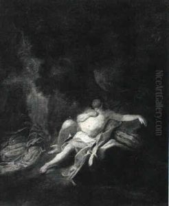 Sleeping Gardener by Nicolas Bertin