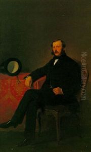 Ritratto Di Gentiluomo by Giuseppe Bertini