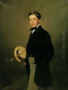 Ritratto Di Giovinetto by Giuseppe Bertini