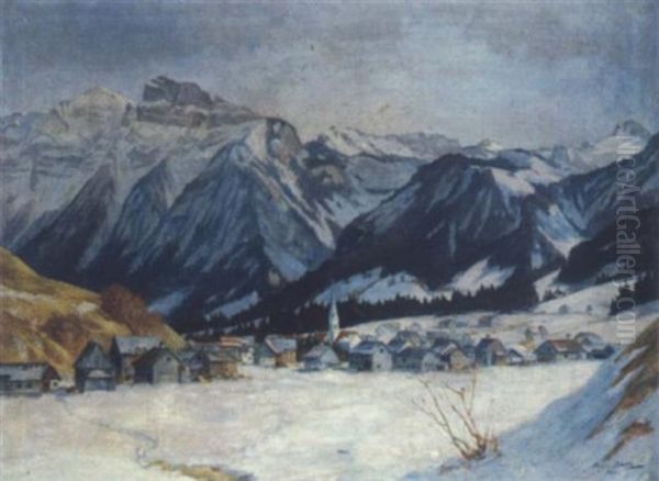 Dorf Im Winter - view 1