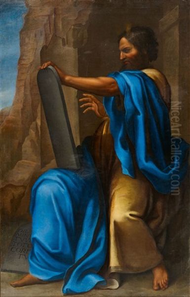 Moses With The Tablets Of Law - view 1