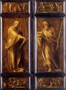 San Pietro E San Paolo Con Scene Delle Loro Vite by Jacopo Bertoia
