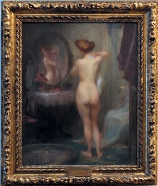 Jeune Femme Nue A Sa Toilette - view 1