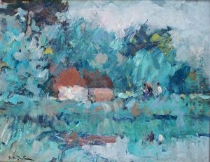 Bord De Riviere Anime by Abel Bertram
