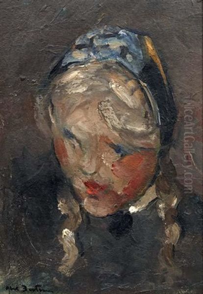 Portrait De Jeune Bretonne - view 1
