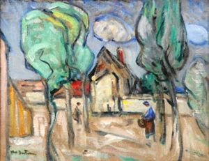 Paysage Expressionniste Anime