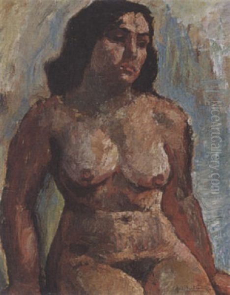 Seated Nude - view 1
