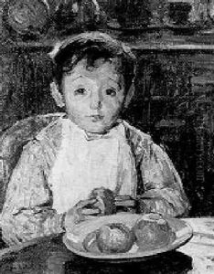 Le Gouter Du Petit Louis by Abel Bertram