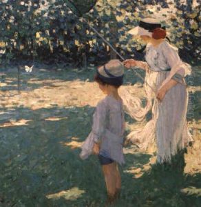 La Chasse Aux Papillons by Abel Bertram