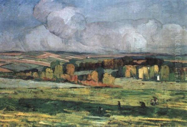 Dans Les Champs - Paysage - view 1