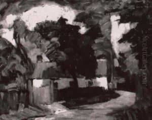Rue Du Village by Abel Bertram