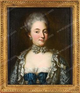 Portrait Presume De L"archiduchesse Marie-antoinette D"autriche