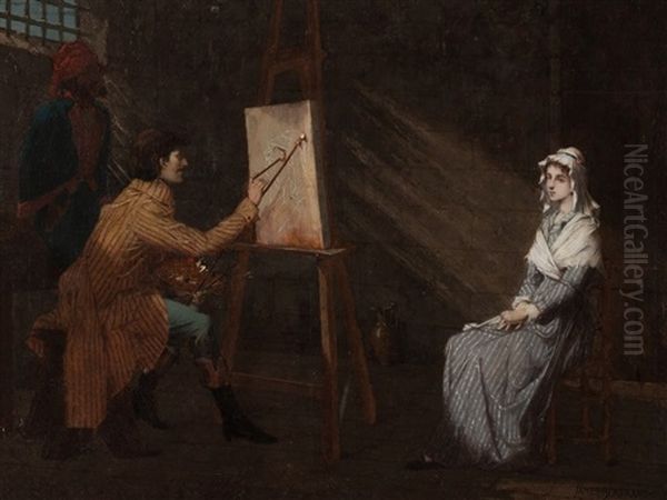 The Artist Portrays Charlotte Corday - view 1
