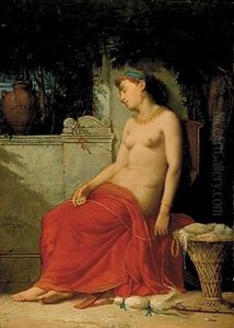 Omphale Sleeping by James Bertrand