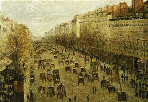 Paris, Boulevard Montmartre - view 1
