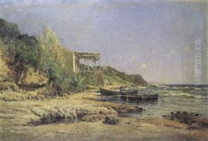 Le Cabanon Des Pecheurs by Paulin Andre Bertrand
