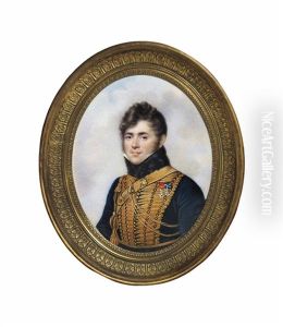 Jacques Marie Anatole Le Clerc, Count, Later Marquis De Juigne (1788-1845), In The Uniform Of An Aide-de-camp To The Marshall Of The 1st Empire by Vincent Bertrand